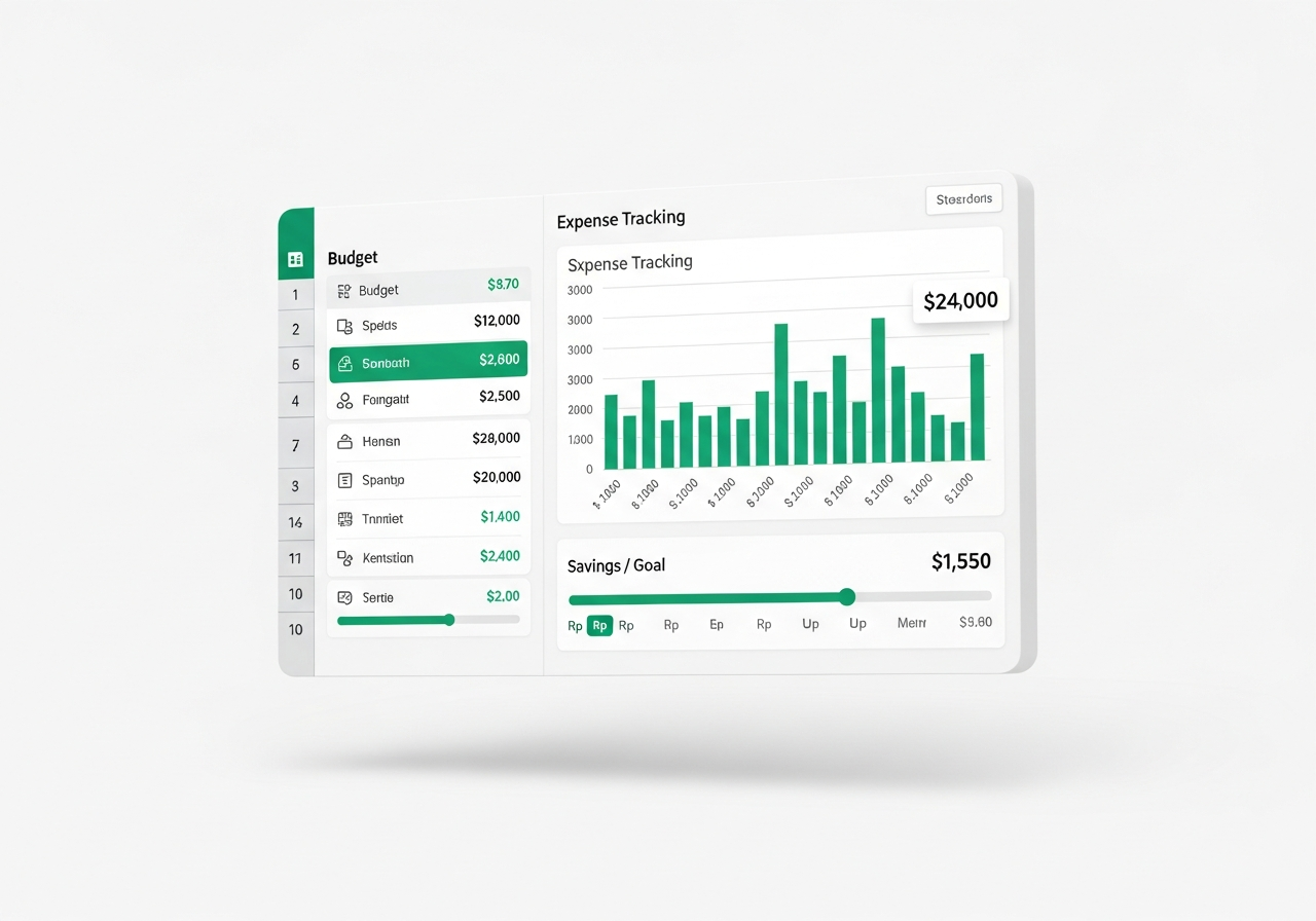 Template Excel Keuangan Pribadi KalkulatorDuit